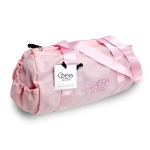 [Opéra National de Paris / 파리 오페라 발레단 기념품] 로고 프린트 발레 가방 / pink glitter Sport Bag