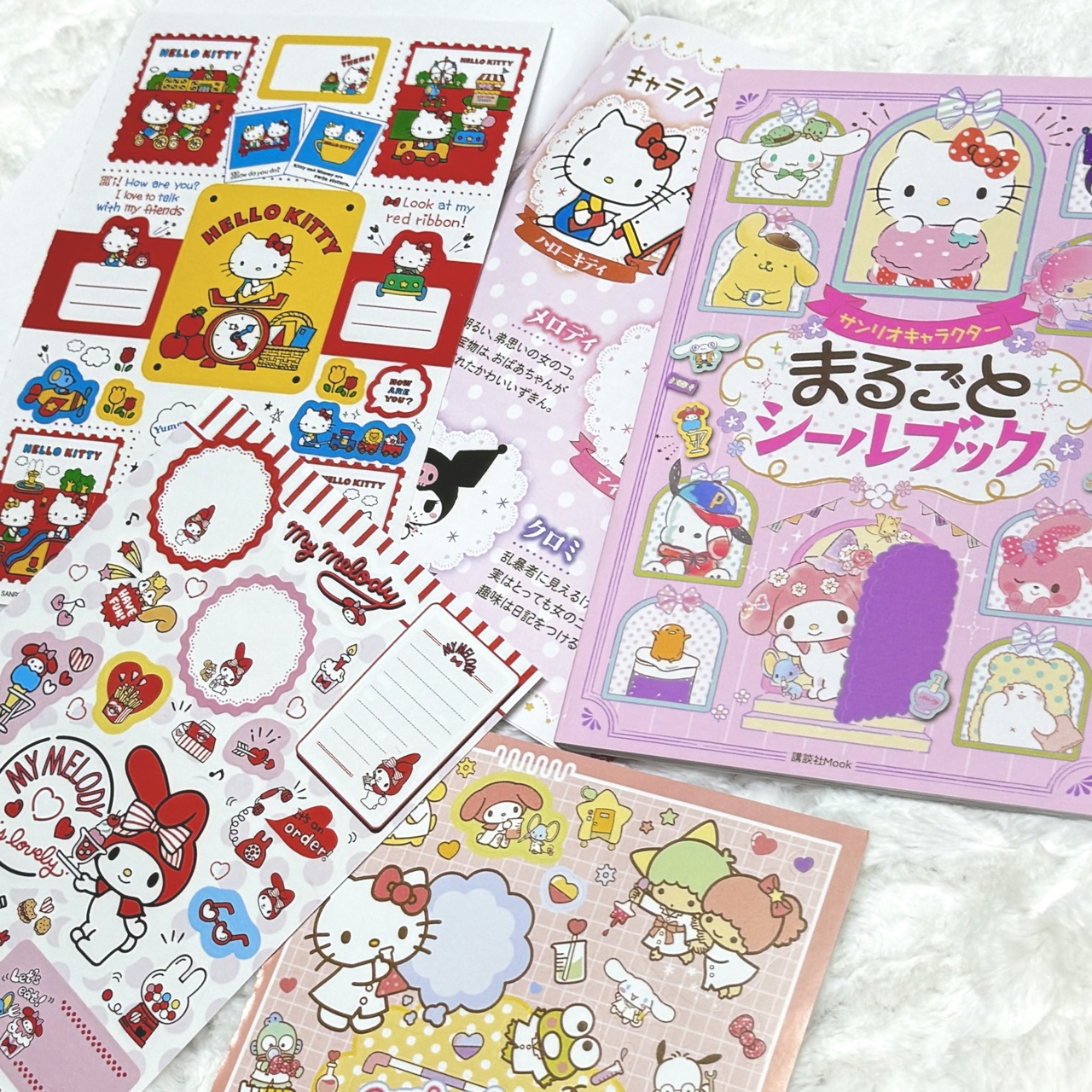 산리오 캐릭터즈 스티커