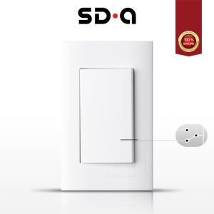 SDA 신동아ES 라온 1개용 1구 전기 전등 스위치 / 3로 1구