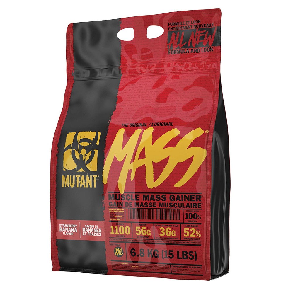 뮤턴트 디 오리지널 <b>매스</b> <b>매스</b>게이너 프로틴 파우더 <b>스트로베리 바나나</b> 6.8kg