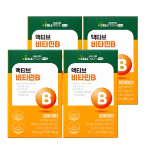 [셀트리온 이너랩] 액티브 비타민B 60정, 4개