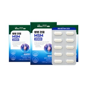 [셀트리온 이너랩] 쌩쌩관절 엠에스엠 MSM 2000 60정, 3개