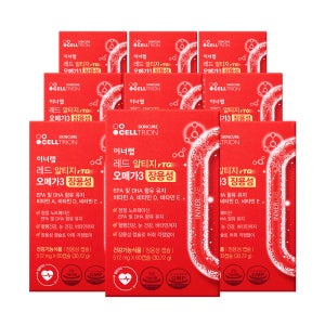 [셀트리온 이너랩] 레드 알티지 오메가3 장용성 60캡슐, 9개