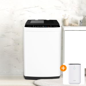 루컴즈 소형 전자동 통돌이 일반 세탁기 (이벤트+) 7KG 화이트 W070W01-W