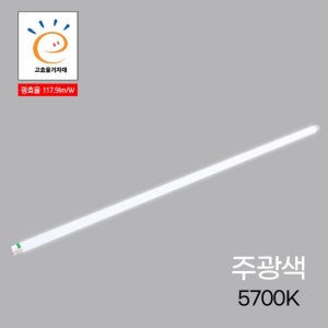 번개표 형광등 LED 고효율 19.7W 주광 안정기포함/분전 배전 하이박스