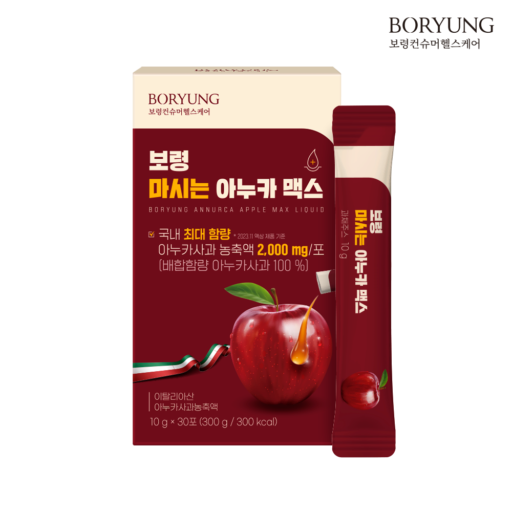 [첫구매반값] <b>보령</b> 마시는 아누카 맥스 아누카사과 최대함량 비오틴 30포, 1개