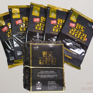 완도 구운 곱창김 선물세트 ｜ 무조미 햇김 국산 237마켓