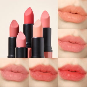 누드 베이지 매트립스틱 나틴다 에어리 벨벳 립스틱 5종 MLBB 봄 쿨톤 웜톤 말린장미