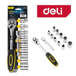 델리툴즈 복스세트 라쳇 렌치 세트1/2 소켓 복스알