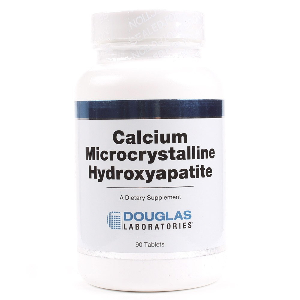 <b>더글라스랩스 칼슘</b> 미아크로크리스탈린 하이드록시아파타이트 글루텐프리 90캡슐 1통
