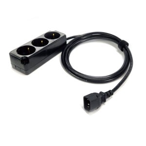 UPS전용 3구 멀티탭 0.75SQ 10A C14 to 2M 국내제작