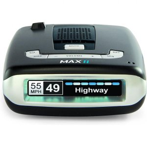 에스코트 맥스 II 레이더 레이저 감지기 자동 학습 기술 라이브 앱 블루투스 GPS 속도 경보 헤드폰 잭