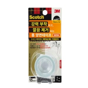 3M 폼양면테이프 강력부착 일반용 KRG-15 15mmX1M