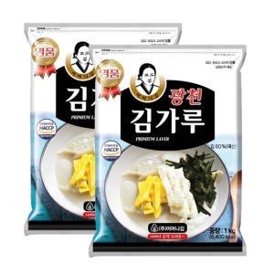 [광천어머니김 본사 발송] 김가루 1kg, 2개