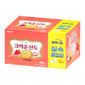 크라운 산도 딸기 644g [패키지]