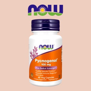 나우 피크노제놀 100mg 60캡슐 소나무껍질추출물 고약사