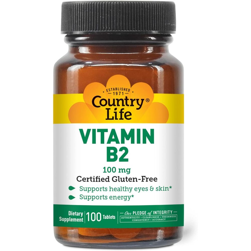 <b>컨트리 라이프 비타민 B2</b> 100mg 100정