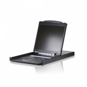 19형 LCD KVM스위치 RGB 16포트 USB PS2 VGA 서버랙용 본체 컴퓨터콘솔