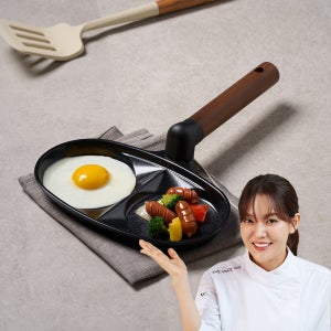 트루쿡 인덕션 계란 후라이팬 국산 한방울 2구 에그팬