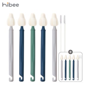 [1+1] 하이비 몽글이 세트 모음전 젖병솔 젖꼭지 세척솔