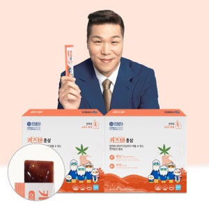 연세 키즈텐 어린이 홍삼 초등학생 유아 6년근 젤리 스틱 면역력 20g 30포, 2개