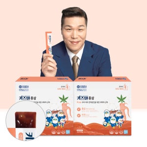 연세 키즈텐 어린이 홍삼 초등학생 유아 6년근 젤리 스틱 면역력 20g 30포, 2개
