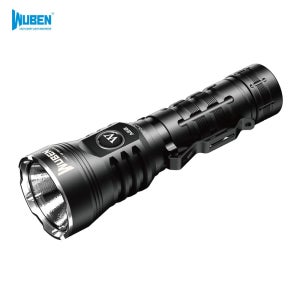우벤 A22 고성능 손전등 후레쉬 4500루멘 충전식 전술 군용 랜턴 고휘도 써치라이트