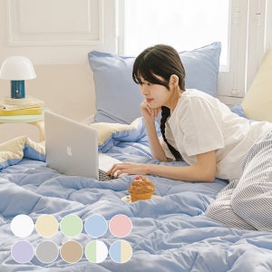 몽글머핀 먼지없는 항균 옥수수솜 사계절 차렵이불