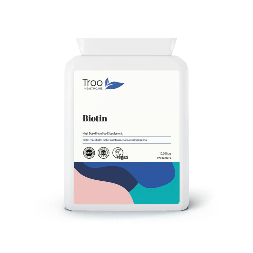 <b>트루</b> <b>비오틴</b> 10000 헬스케어 TROO Biotin 120정