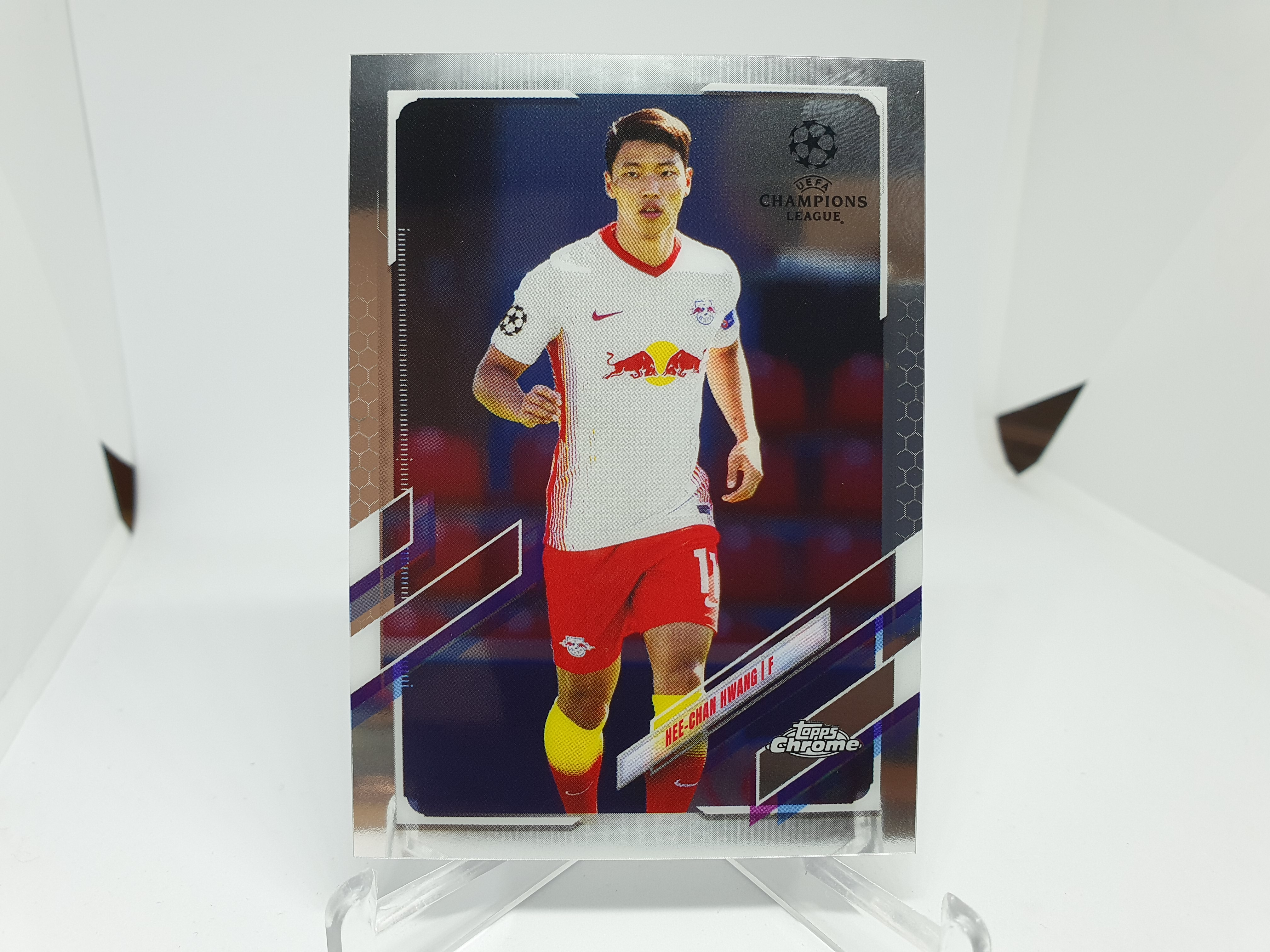 황희찬 2020-21 TOPPS CHROME UEFA Champions League #10 챔피언스리그 축구카드 RB Leipzig