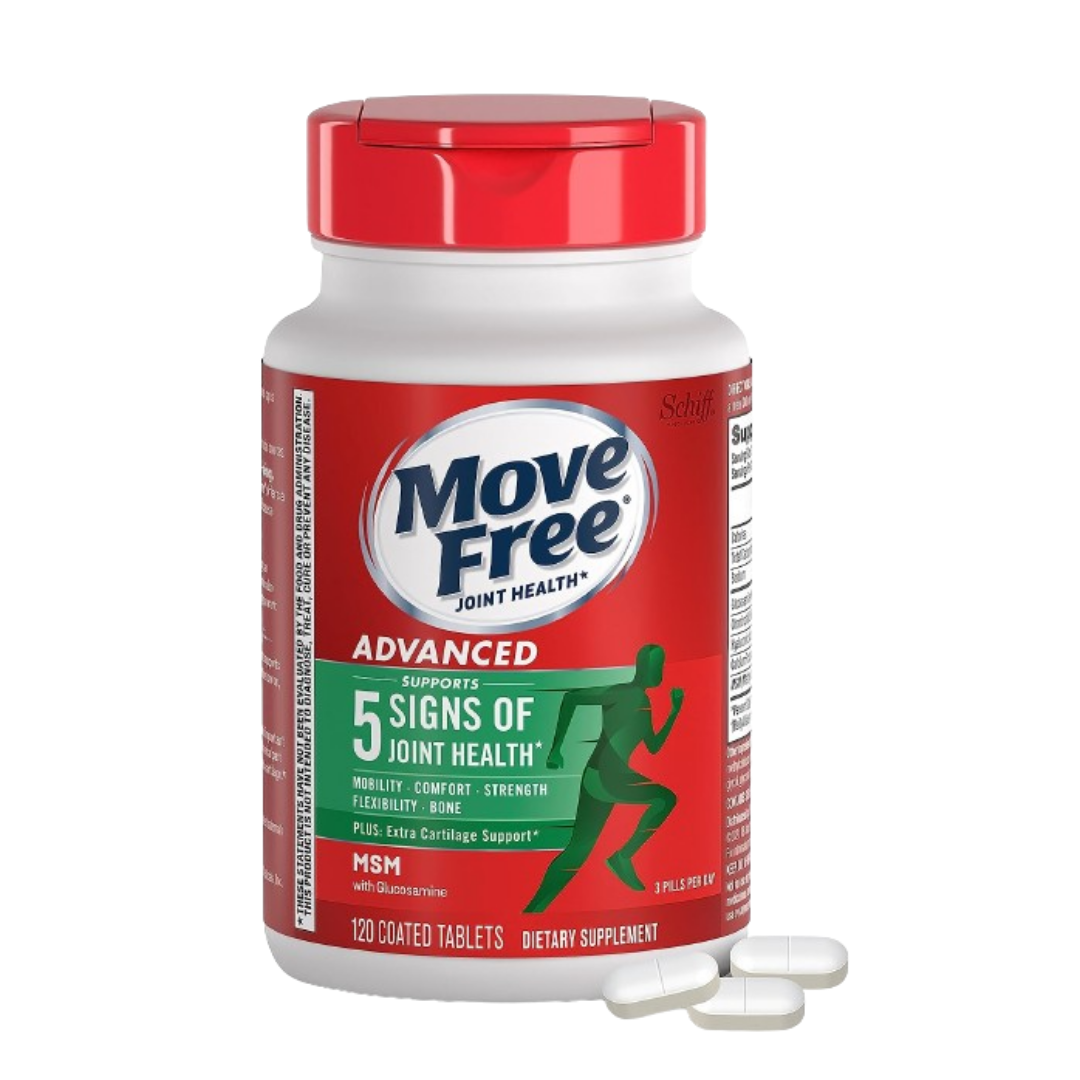 쉬프 무브프리 <b>글루코사민 콘드로이친 플러스</b> MSM 120정 어드밴스드