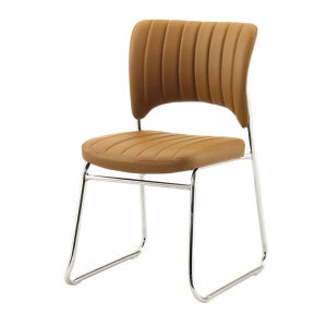 IN -8012 허리편한 회의 의자 블랙색 카멜색- 상담실 소회의실 접견실 학원 공부방용 체어