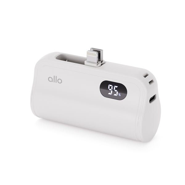 알로코리아 미니 도킹형 고속충전 갤럭시 아이폰 올인원 보조배터리 20W 5000mAh