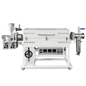 로터리킬른 3존 Rotary Kiln 회전튜브전기로 FU-100RTG-3 유기물 제거