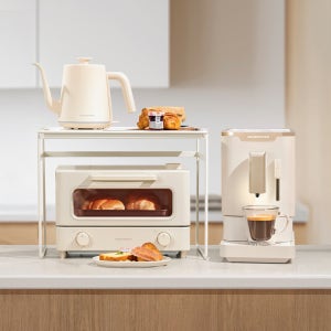 [단독구성]제니퍼룸 브런치 홈카페 세트2(전자동커피머신 스팀Pro+스팀오븐토스터+드립포트)