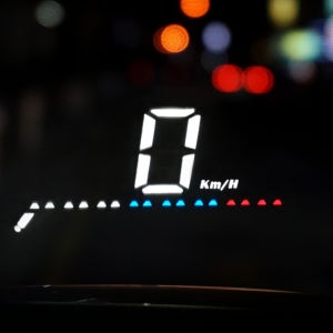 BMW 320d HUD 자동차 헤드업디스플레이