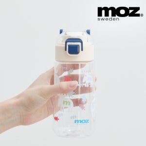 MOZ 스웨덴 원터치 트라이탄 보틀 480ml 젖병소재 어린이집 유치원 미니 물통