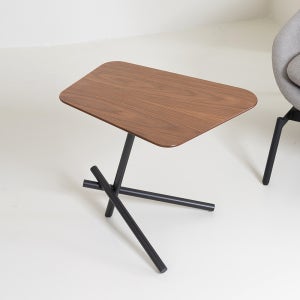 로랭 사이드 테이블 소파 침대 옆 탁자 인테리어 테이블 카페 가구(월넛/높이510)