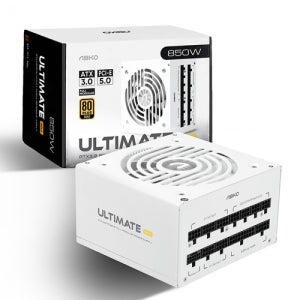 앱코 ULTIMATE GX850 80PLUS GOLD 풀모듈러 ATX 3.0 화이트