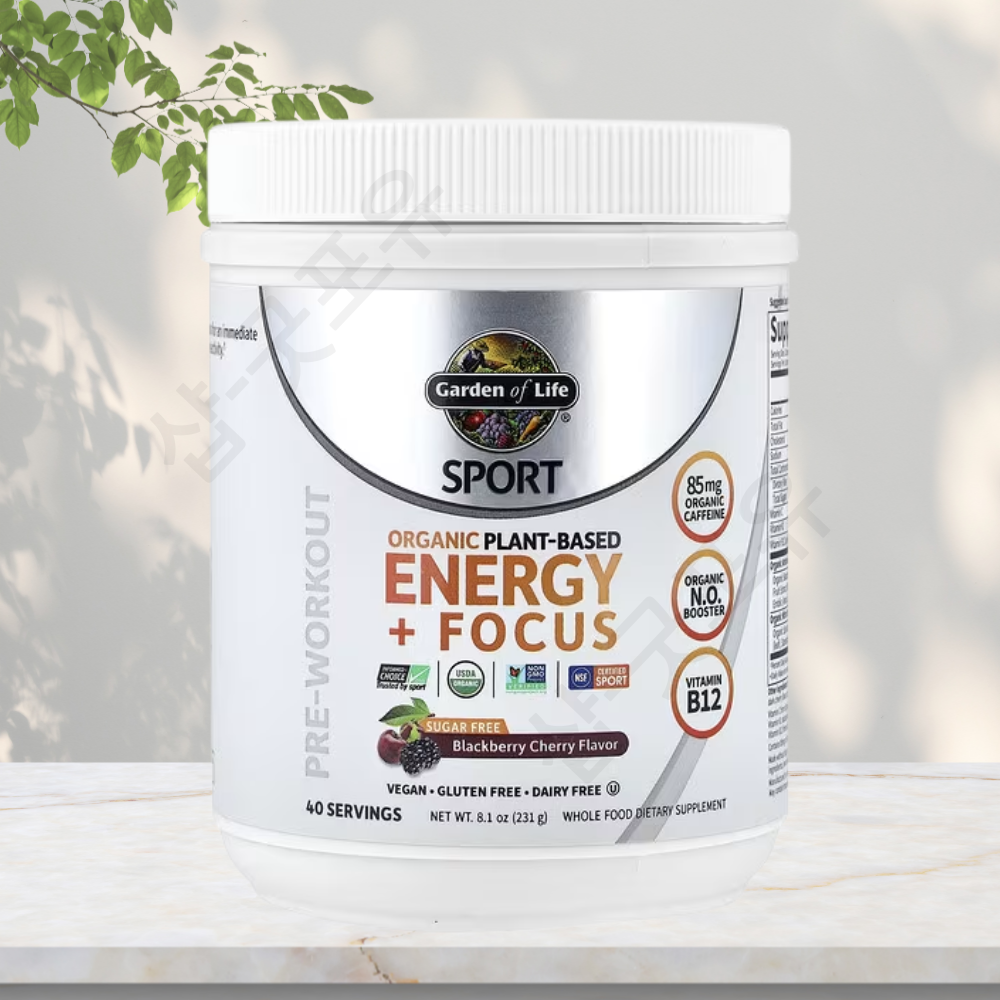 가든오브라이프 스포츠 <b>에너지 포커스</b> energy + focus 231g, 1개