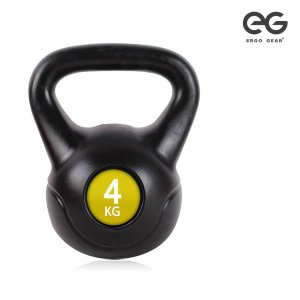 에르고기어 케틀벨 4kg 크로스핏 웨이트 전신 근력 운동 캐틀벨