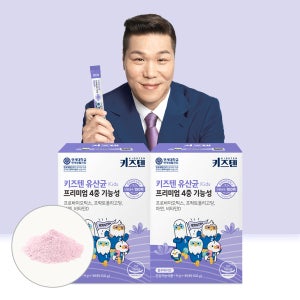 연세 키즈텐 유산균 100억 프로바이오틱스 어린이 유아 초등학생 유산균 30포, 2개