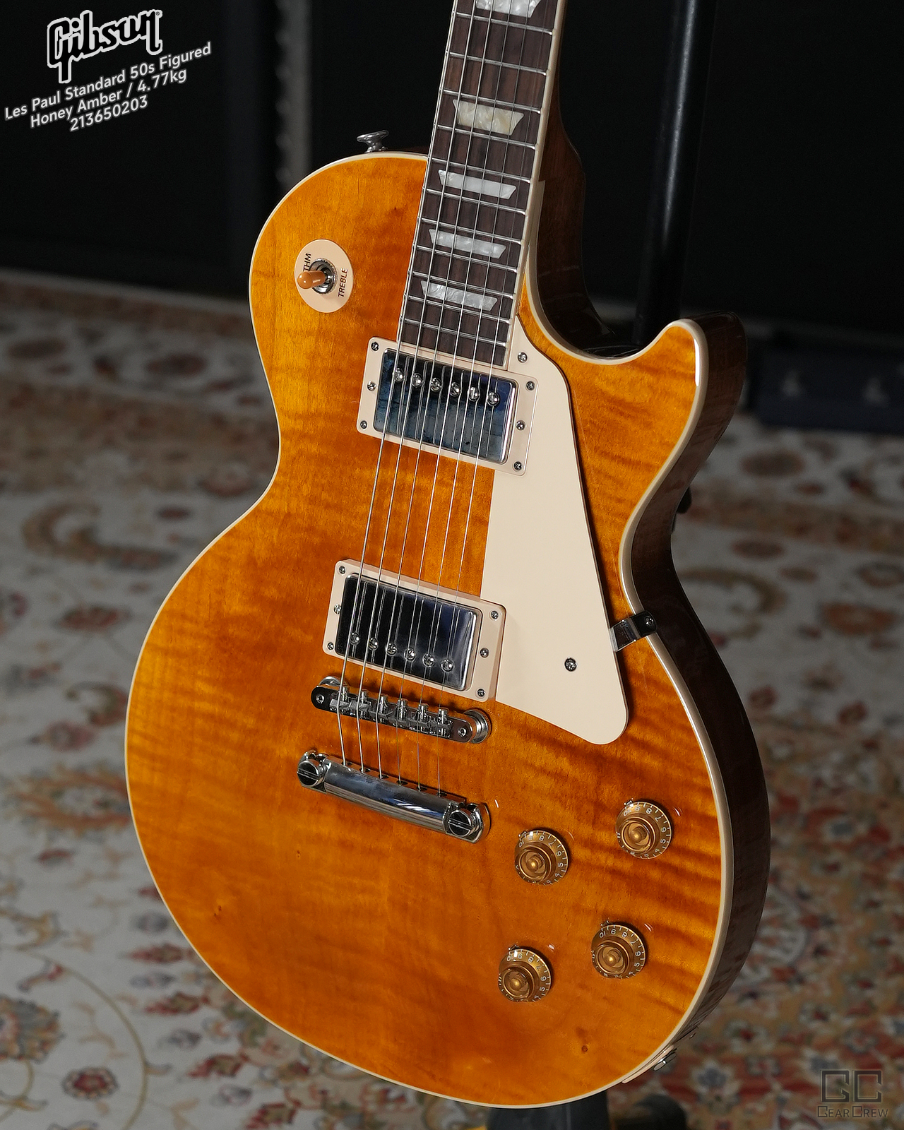 Gibson 깁슨 레스폴 스탠다드 50s Honey Amber 4.77kg