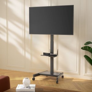 엔산마운트 MS-64P 전동형 TV 대형 스탠드 피벗형 티비거치대