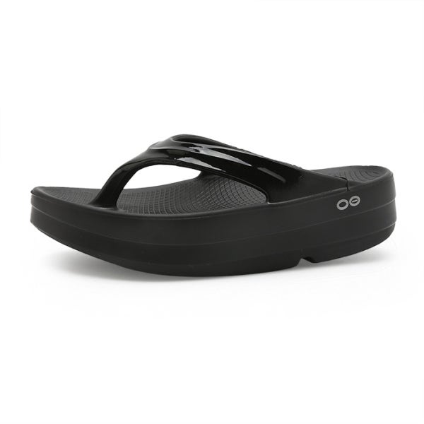 [SIZE 230 250] 우포스 울랄라 오메가 플랫폼 쪼리 플립플랍 블랙 (OOMEGA-BLACK)