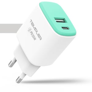 TEMPLE PD35W 충전기 USB 듀얼 A타입+C타입 고속충전어댑터 TP-P35UC