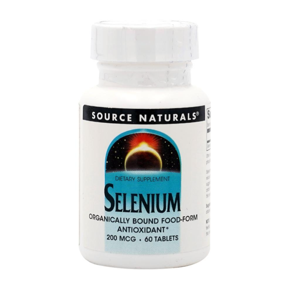 소스네츄럴 <b>셀레늄</b> 셀렌 Selenium 200mcg 60정