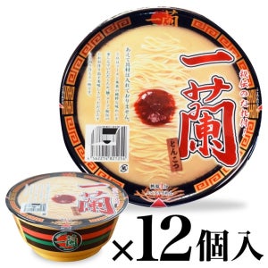 이치란 돈코츠 컵라면 라멘 12개세트