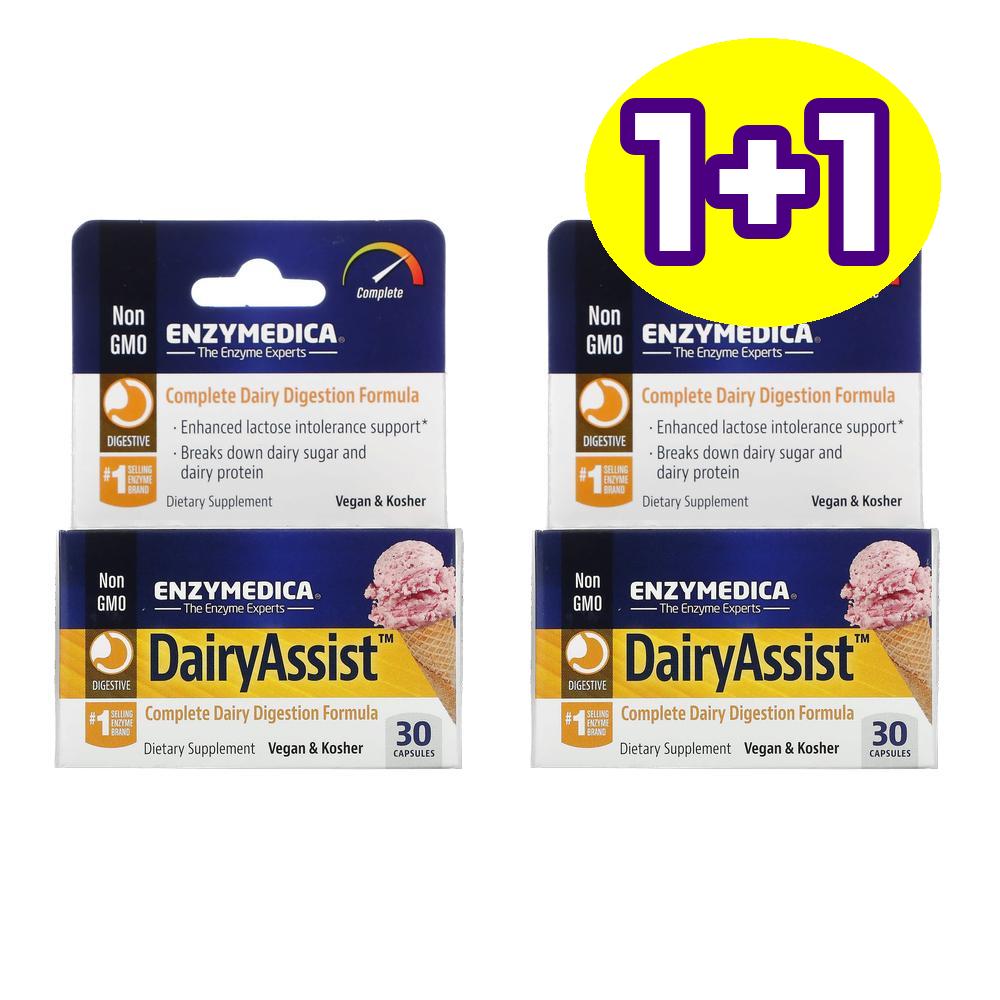 [1+1] 엔자이메디카 <b>데어리어시스트</b> 30정