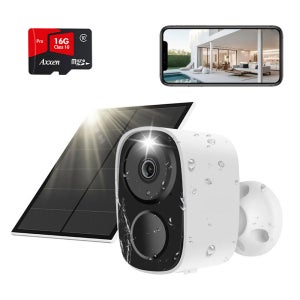 오캠 실외CCTV 옥외 방범용CCTV야외 외부 농막 태양광 패널 16GB